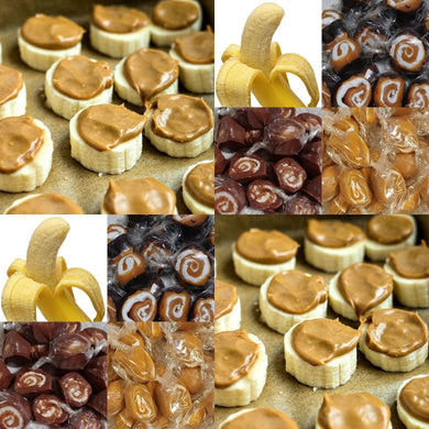 Rusty Wheels Peanut Butter Banana Cream Hand Dipped In Dark Chocolate (ra)