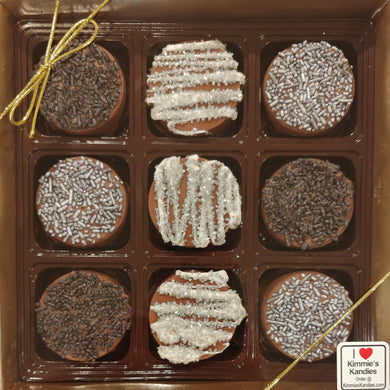 Silver, Black & White Sprinkles Oreo Cookie Gift Pack