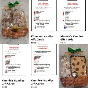 Kimmie's Kandies $25 Gift Cards