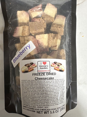 FREEZE DRIED Blueberry Cheesecake