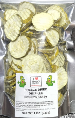 FREEZE DRIED  Dill Pickles