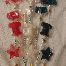 Load image into Gallery viewer, Patriotic 4th Of July Hard Candy Suckers Variety Pack Party Favor 12 ct