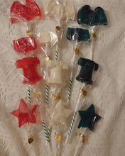 Load image into Gallery viewer, Patriotic 4th Of July Hard Candy Suckers Variety Pack 12 ct