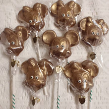 Load image into Gallery viewer, Mickey &amp; Mini Mouse Milk Chocolate Suckers Party Favor Variety Pack 10 ct