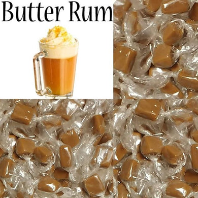 Butter Rum Karamels Caramels Caramel 