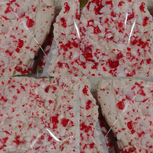 Load image into Gallery viewer, Peppermint White Chocolate Bark created