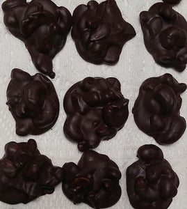VEGAN Dark Chocolate Hazelnut Clusters