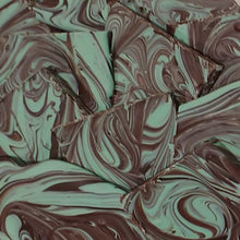 Load image into Gallery viewer, Dark Chocolate Mint Swirl Bark