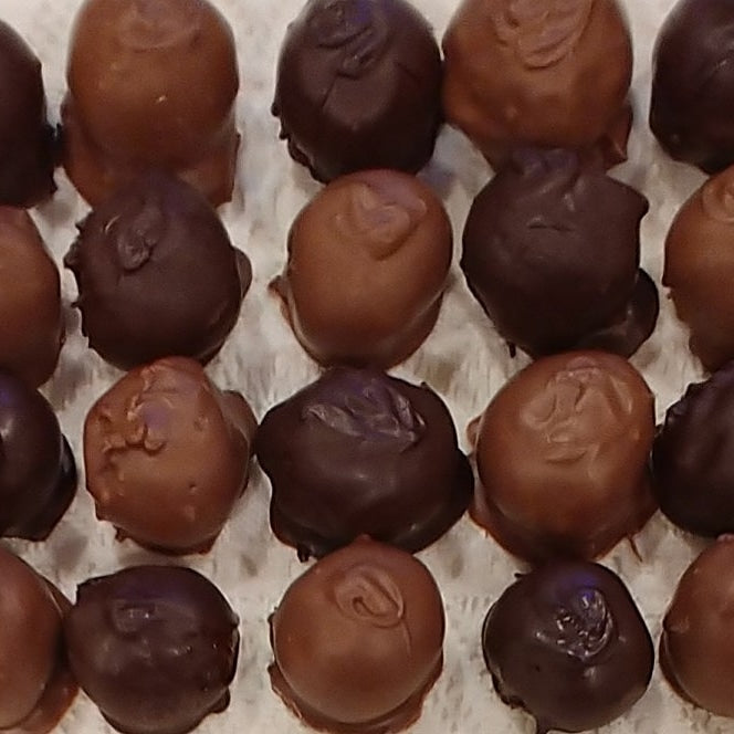 Milk & Dark Chocolate Hand Dipped  Cherries