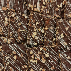 Dark Chocolate Roasted Almond Bark