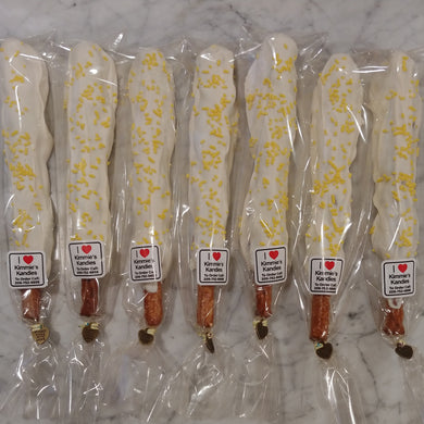 Whit Chocolate Lemon Karamel Snack Stick
