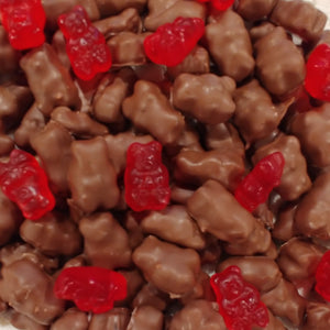 Milk Chocolate Hand Dipped Wild Cherry Gummies