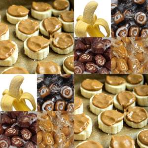 Banana Cream Rusty Wheels Dipped In Milk Chocolate (RA)