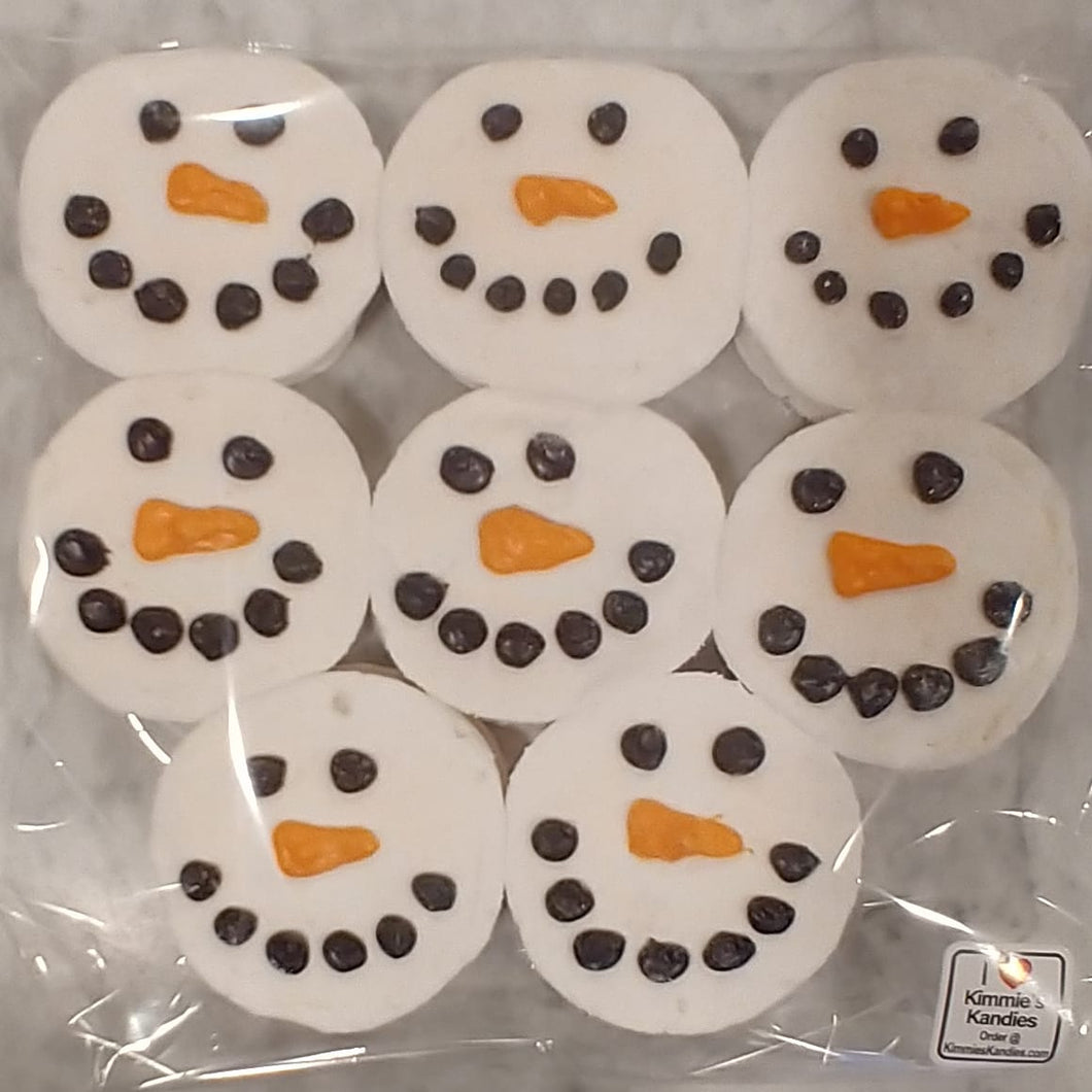 Snowman Marshmallow Hot Chocolate Toppers Family Pack