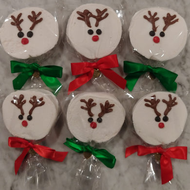 Rudolph Marshmallow Hot Chocolate Toppers