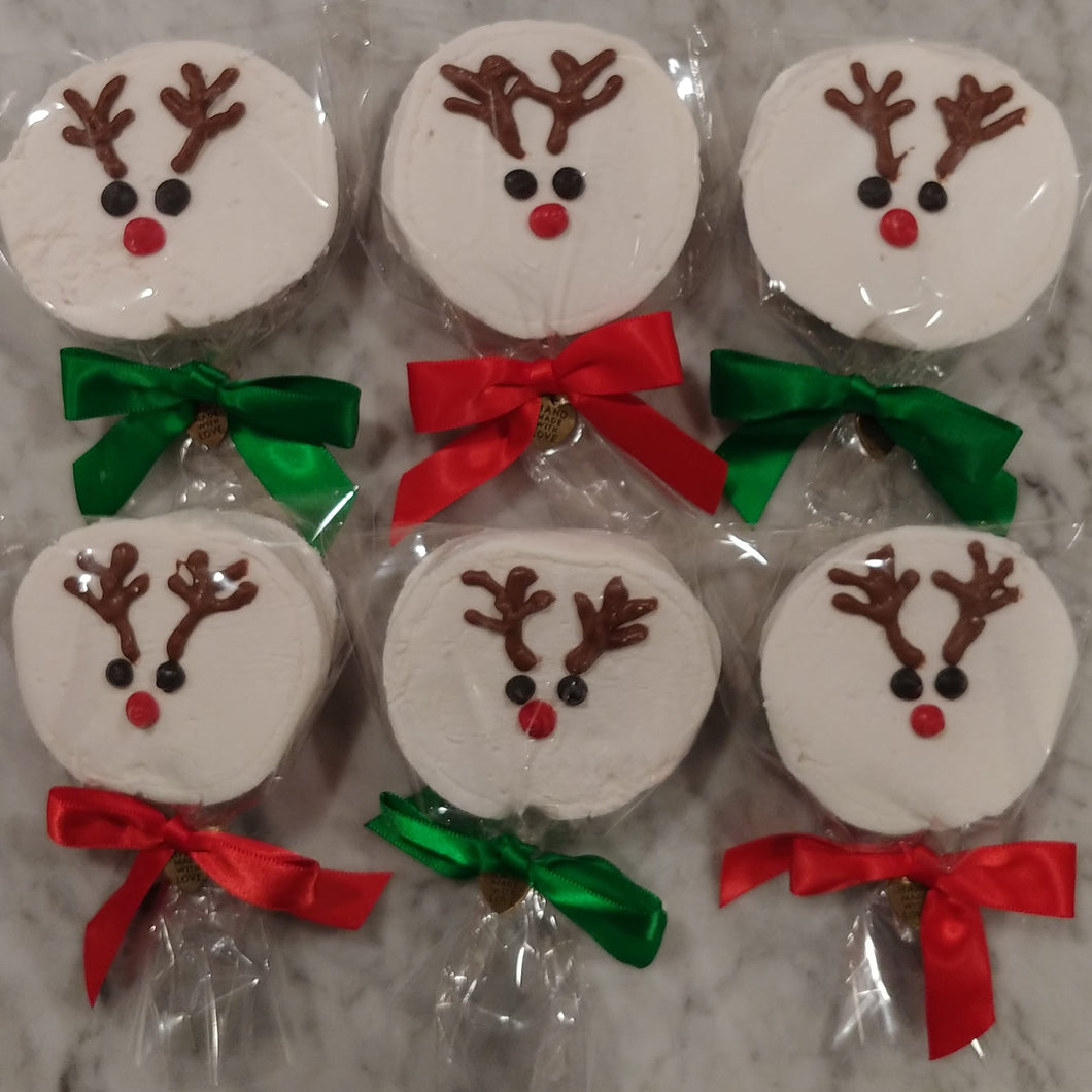 Rudolph Marshmallow Hot Chocolate Toppers – Kimmie's Kandies