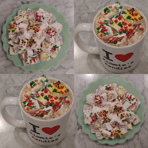 Christmas  Homemade Marshmallow Hot Chocolate Toppers