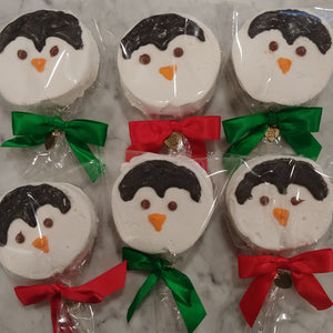 Penguin Marshmallow Hot Chocolate Marshmallow Toppers