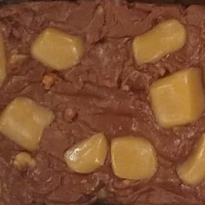 Chocolate Karamel Walnut Fudge