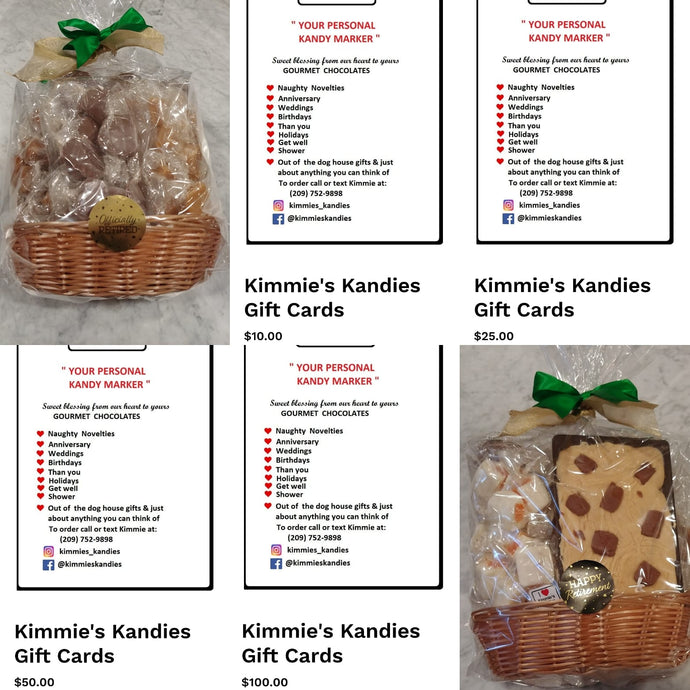 Kimmie's Kandies $200 Gift Cards