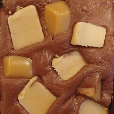 Chocolate Fudge & Peanut-Butter Fudge With Karamel