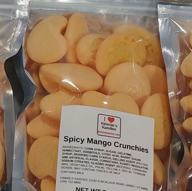 FREEZE DRIED Spicey Habanero Mango Crunchies